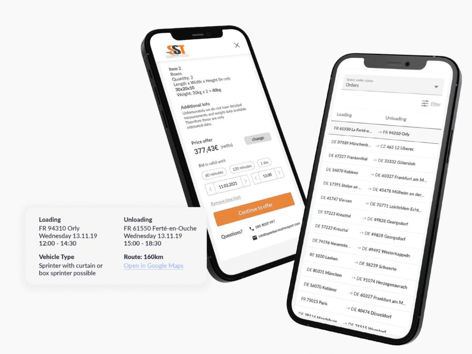 Become courier partner at Speed Service Transport